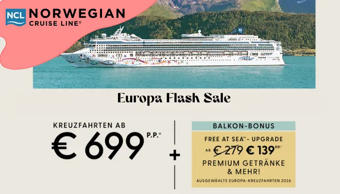 NCL Flash Sale Europa